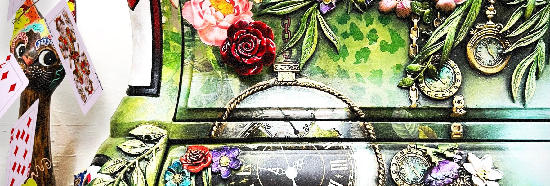 Produkte_moebel-upcycling_mixed_media_Finnabair_ReDesign_with_Prima_Lioness_Vintage