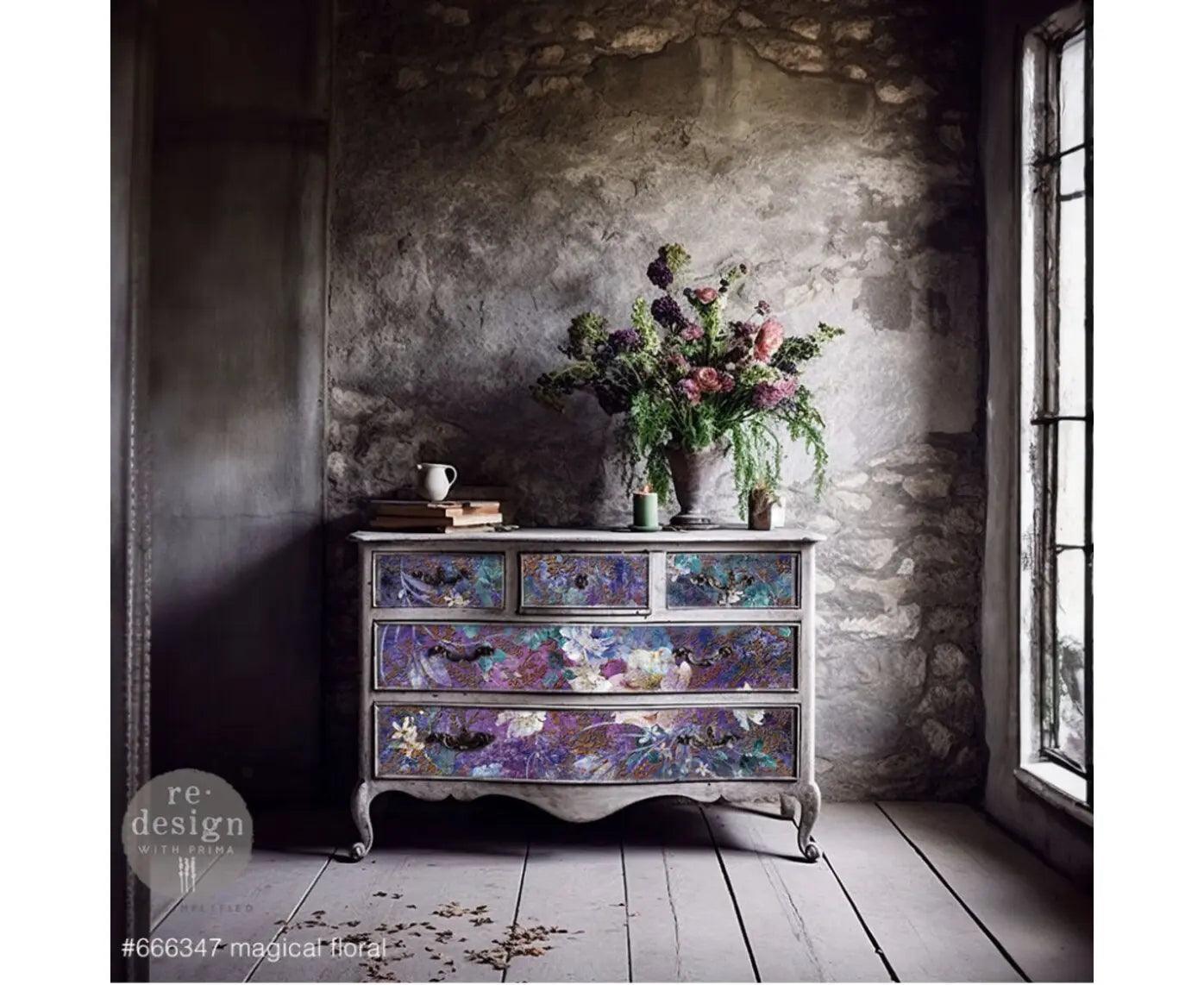 Magical Floral | DIN A1 Decoupage | ReDesign