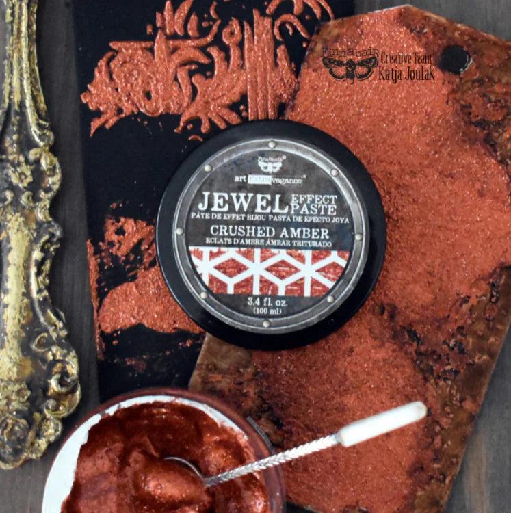 Crushed Amber | Jewel Effect Paste | Kupferrot Metallic - Lioness Vintage