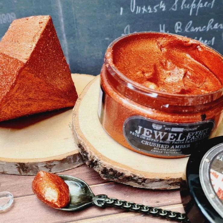 Crushed Amber | Jewel Effect Paste | Kupferrot Metallic - Lioness Vintage
