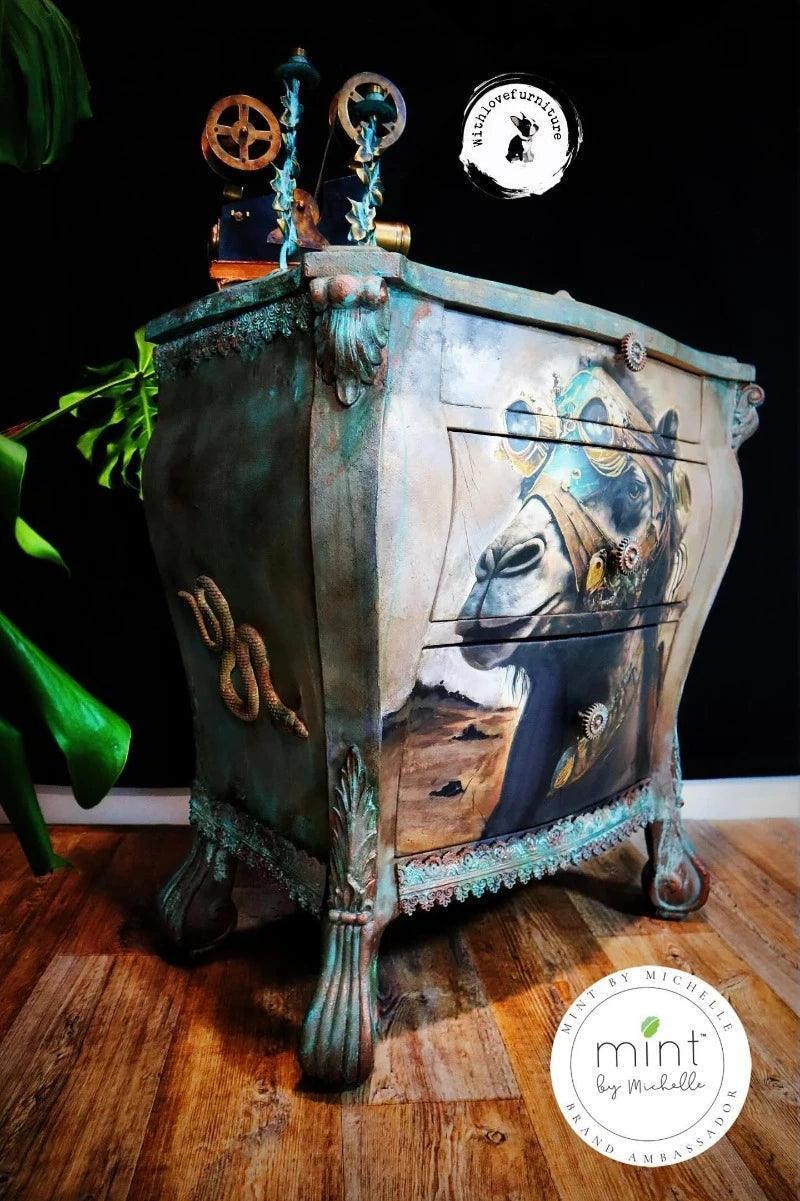 Carlito - Kamel | Decoupage Seidenpapier | Mint by Michelle - Lioness Vintage