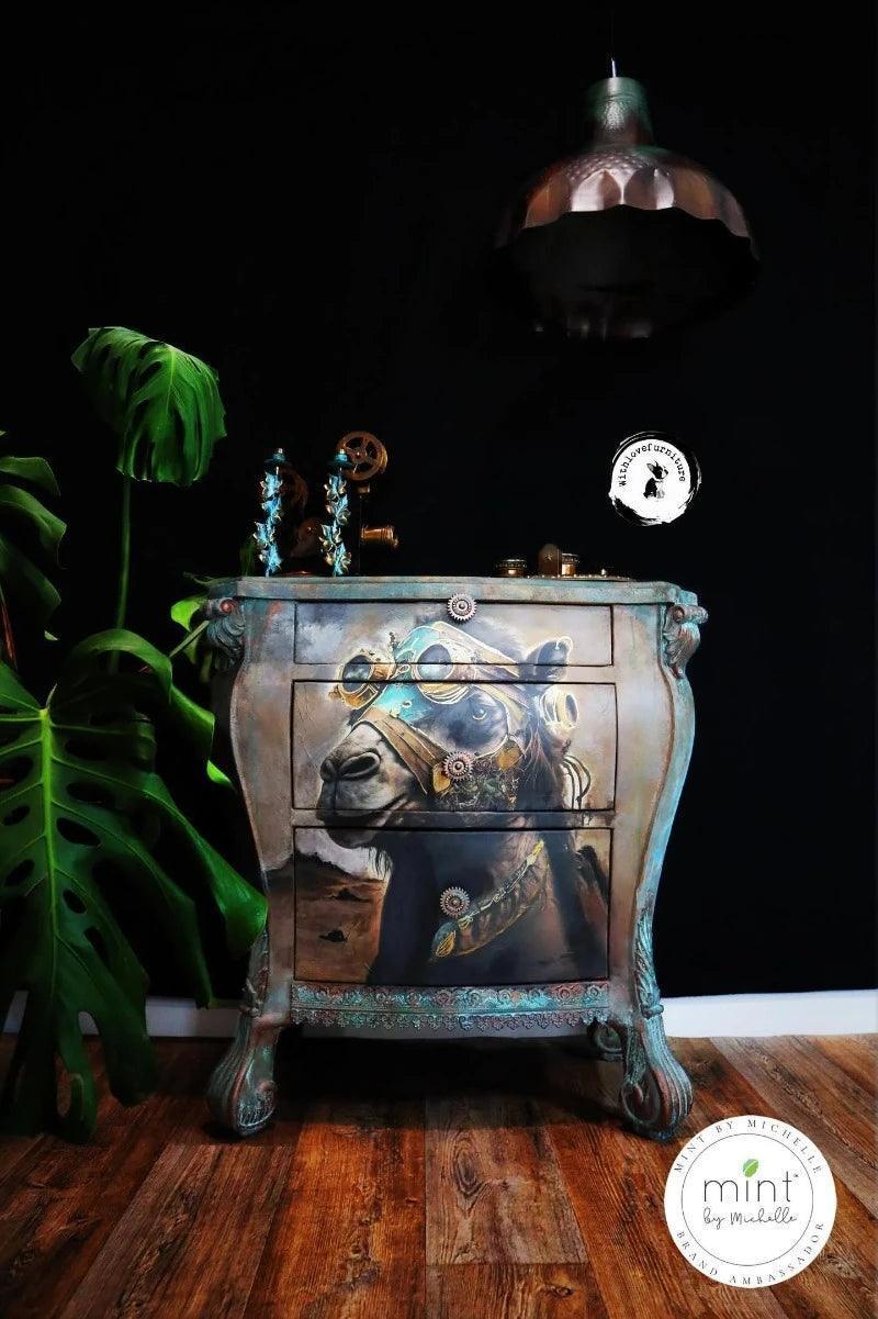 Carlito - Kamel | Decoupage Seidenpapier | Mint by Michelle - Lioness Vintage