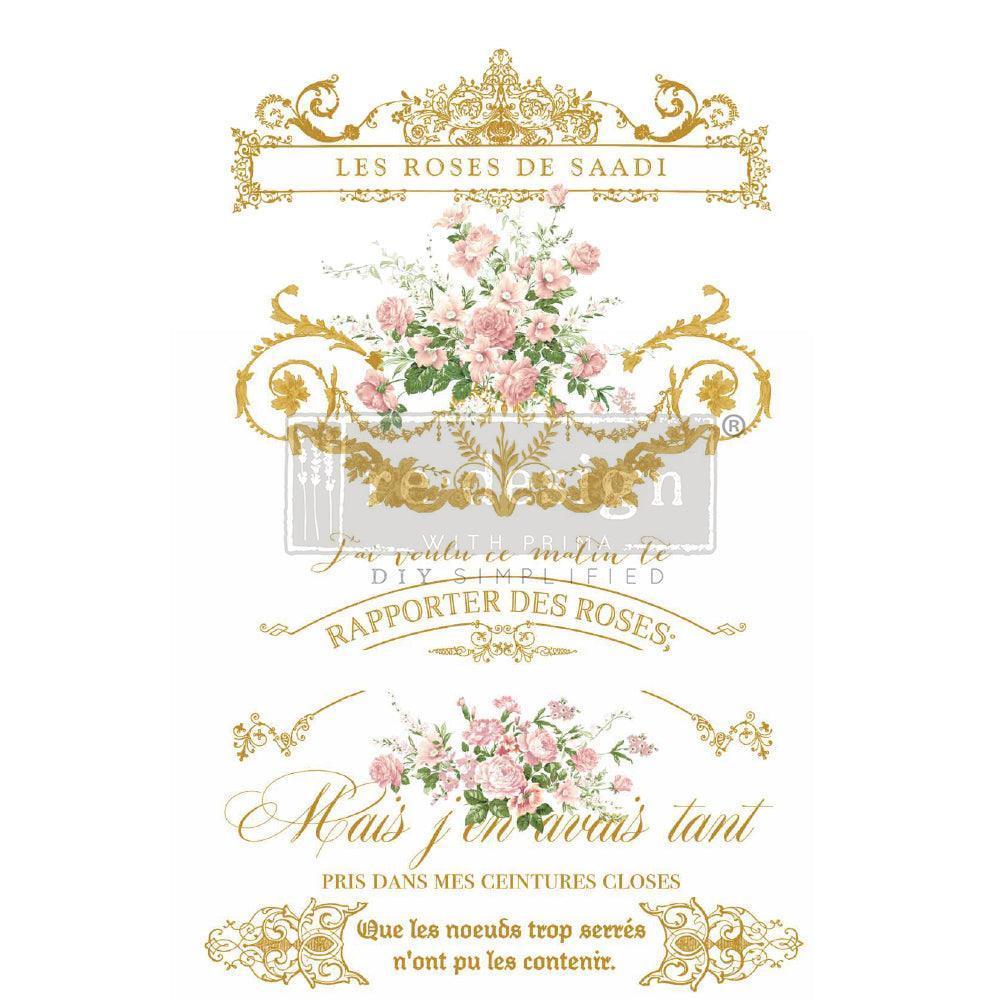 Decor Transfers® Kacha - Les Roses | Redesign - Lioness Vintage