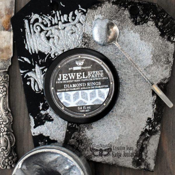 Diamond Rings | Jewel Effect Paste | Silber Metallic - Lioness Vintage
