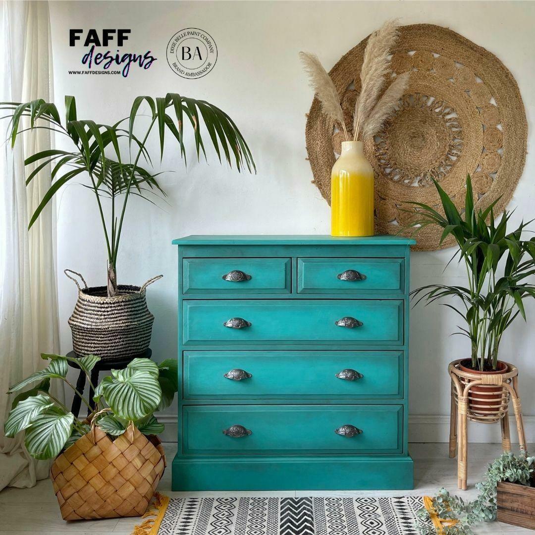 Dixie Belle Mineral Paint | Mermaid tail | mermaid turquoise