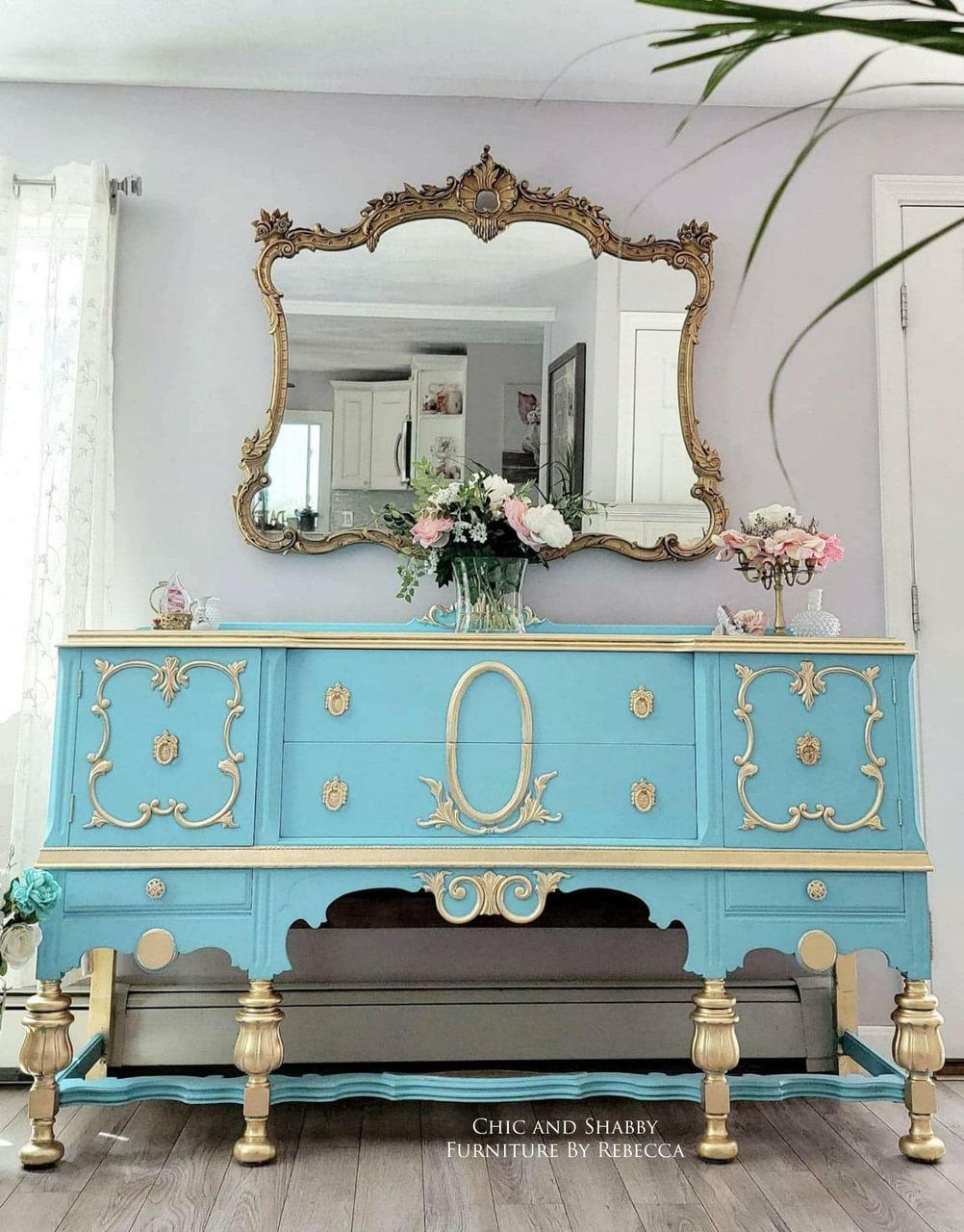 Dixie Belle Mineral Paint | Belle Blues - Taubeneiblau - Lioness Vintage