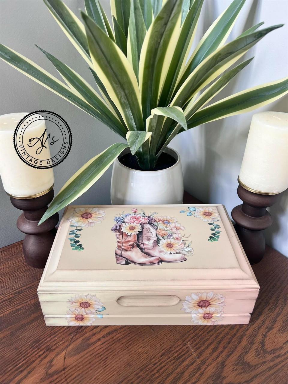 Dixie Belle | kleines Transfer | Mane Bouquet | 4 Blätter - Lioness Vintage