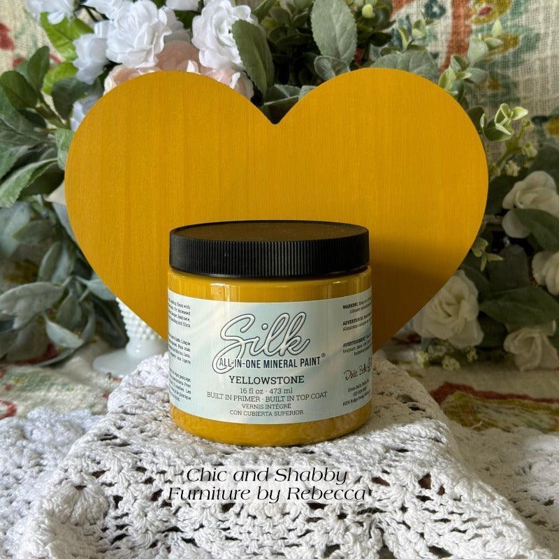 Dixie Belle Silk | Yellowstone | Senfgelb - Lioness Vintage