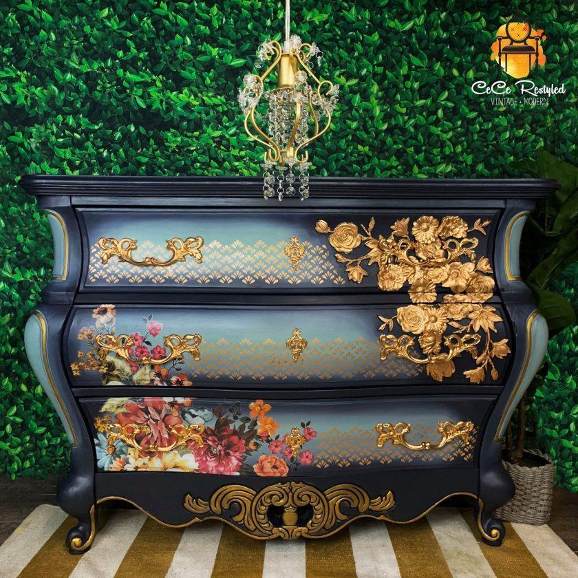 Eastern Fountain | ReDesign Schablone | Stick & Style - Lioness Vintage