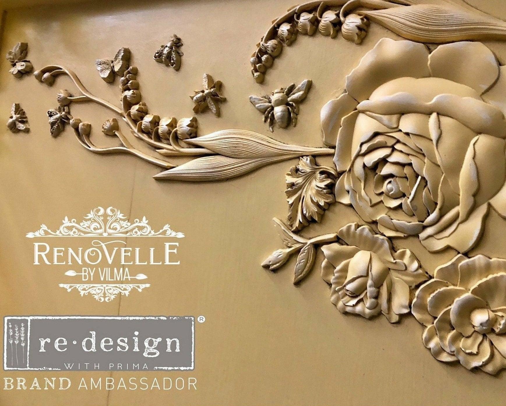 Etruscan Rose | ReDesign Décor Moulds® - Lioness Vintage