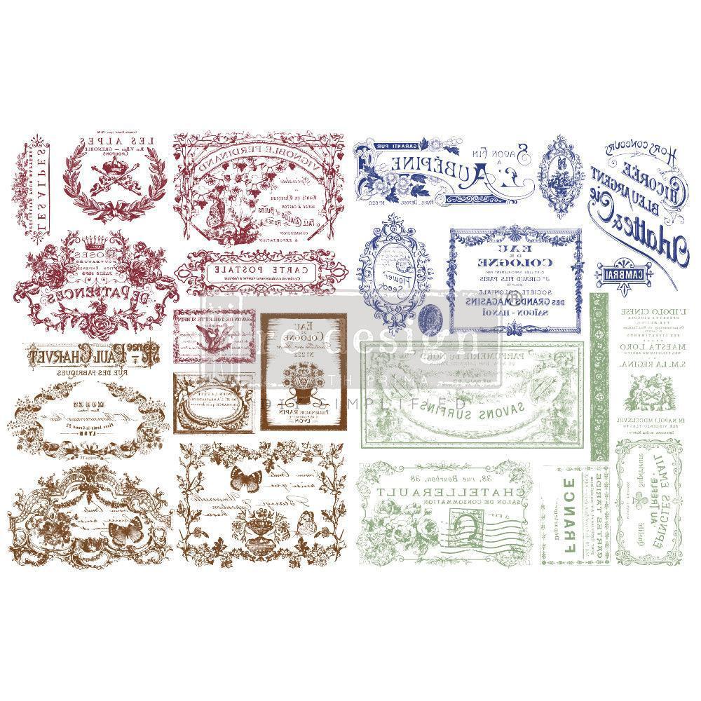 Just Labels - Transferfolien H2O Wasserschiebefolie | Redesign - Lioness Vintage