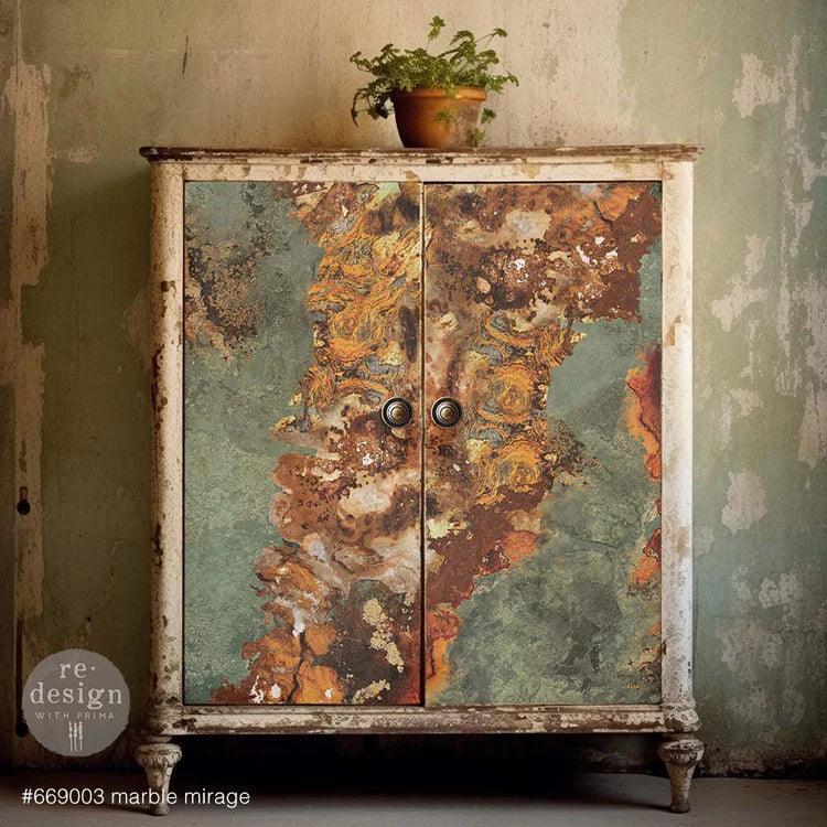 Marble Mirage | DIN A1 Decoupage Fiber Paper | ReDesign - Lioness Vintage