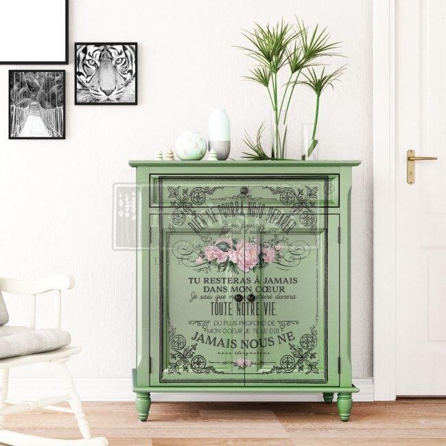 ReDesign Transfer | My Heart - Rosen und Schrift - Lioness Vintage