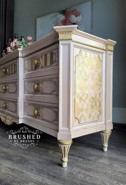 Royal Damask | XXL Schablone | Dixie Belle - Lioness Vintage