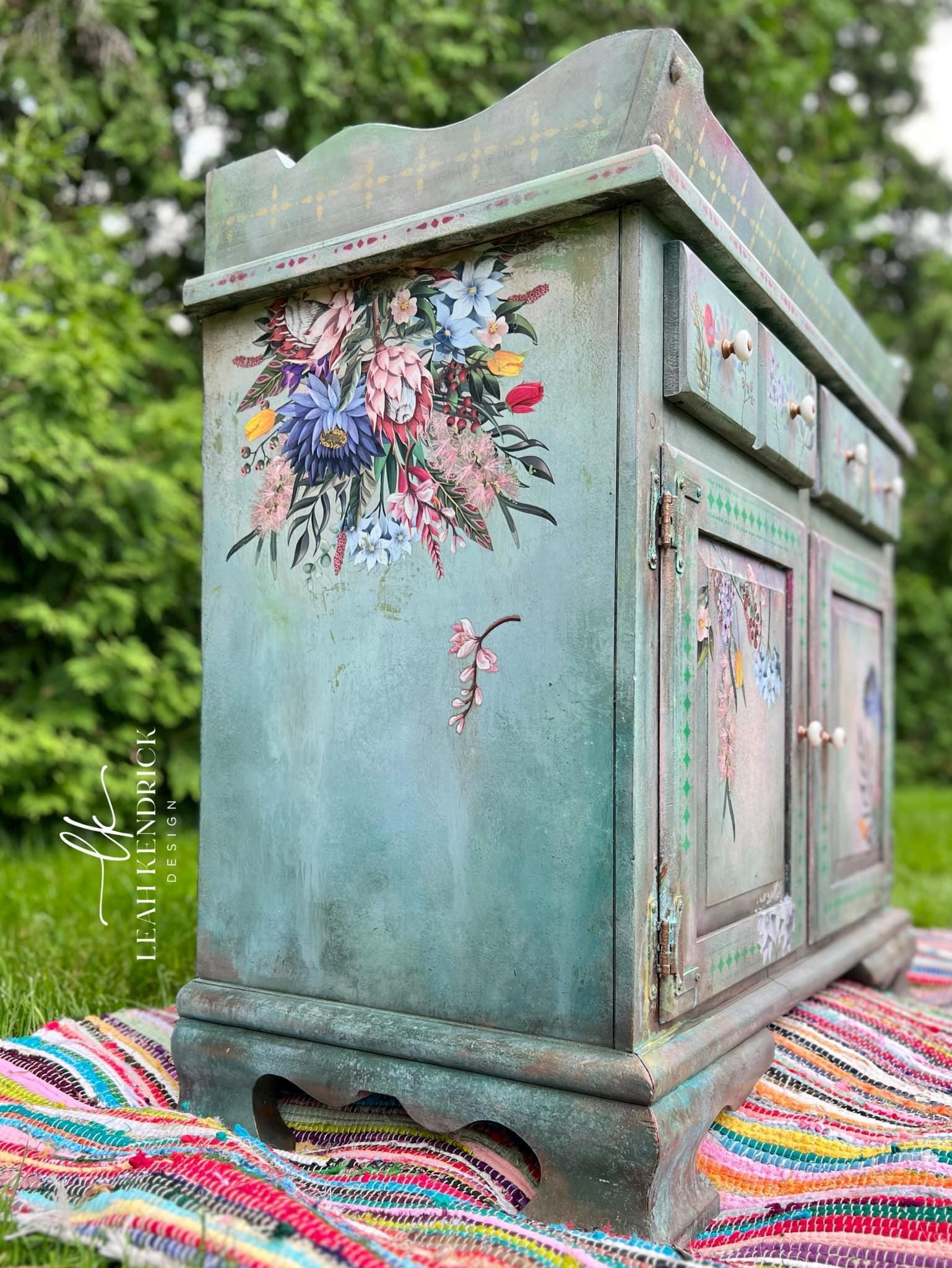 Transferfolien | Dixie Belle Transfer - King Protea | 4 Blätter - Lioness Vintage