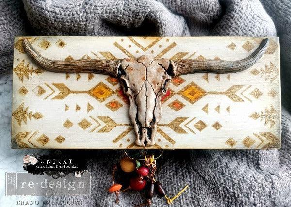 Wild West Whispers | ReDesign Mould | Western Silikonform - Lioness Vintage