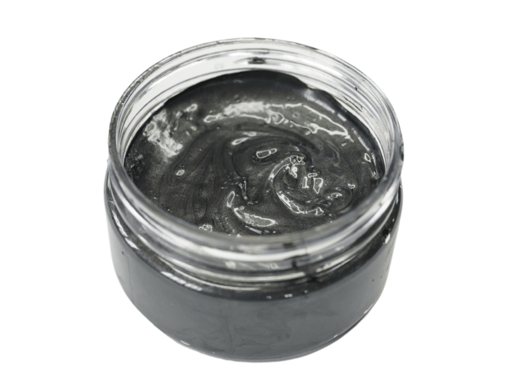 textur_metallik_basteln_schablonieren_schwarz,_black_carbon_Strukturpaste_für_Schablonen_Lionessvintage_bestellen