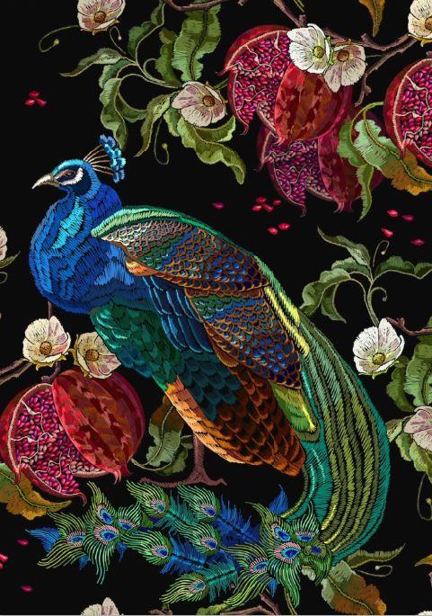 Peacock_Pfau_Decoupage_mint_by_michelle