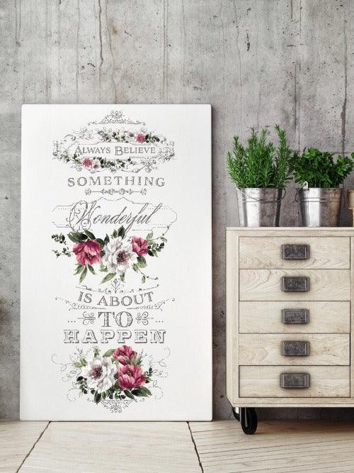 Redesign Décor Transfers - Hopeful Wishes