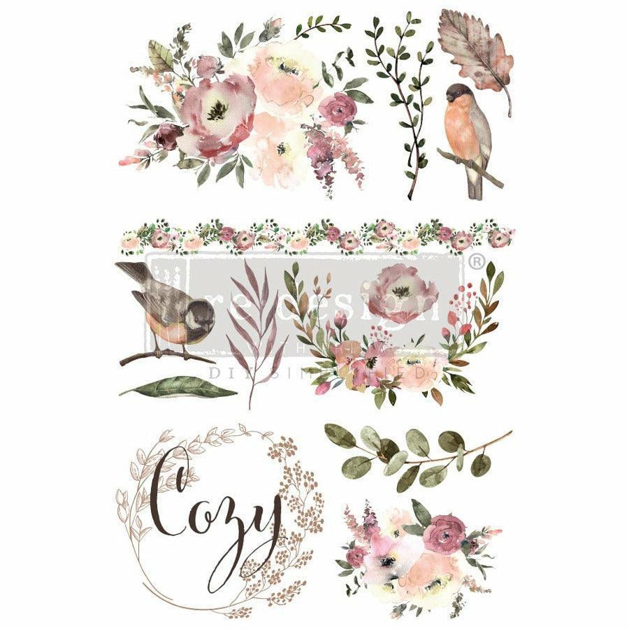 Cozy Evening | Großes Redesign Transfers - Lioness Vintage