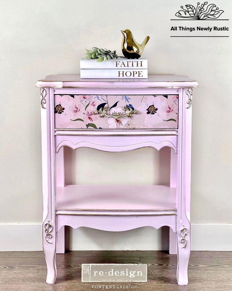 Decoupage Tissue Papier | Redesign - Blush Floral - Lioness Vintage