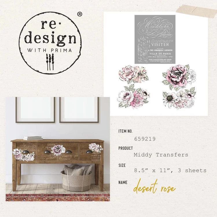 Desert Rose | Redesign | Middy Transfers - Lioness Vintage