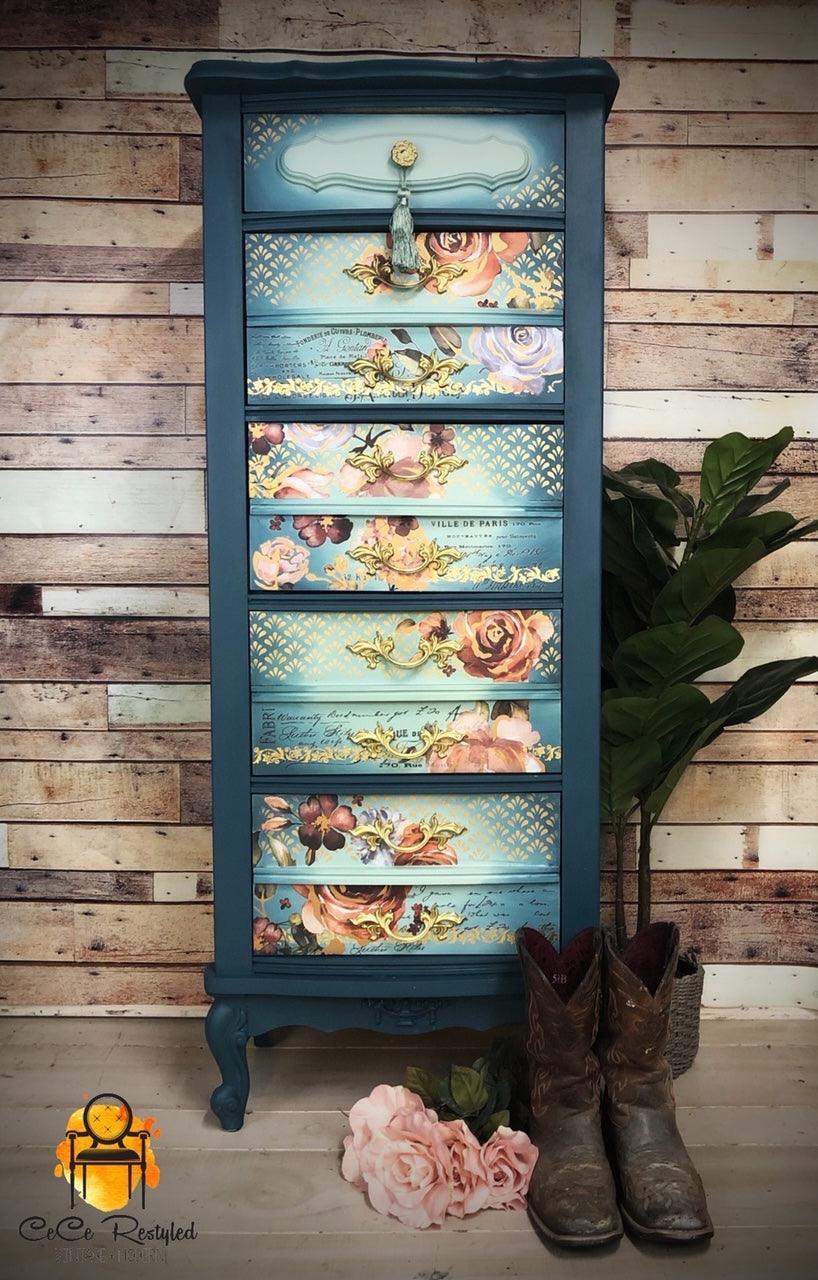 Eastern Fountain | ReDesign Schablone | Stick & Style - Lioness Vintage