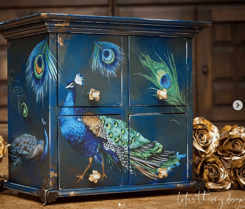 Großes Redesign Décor Transfers - Peacock Dreams | Pfau - Lioness Vintage