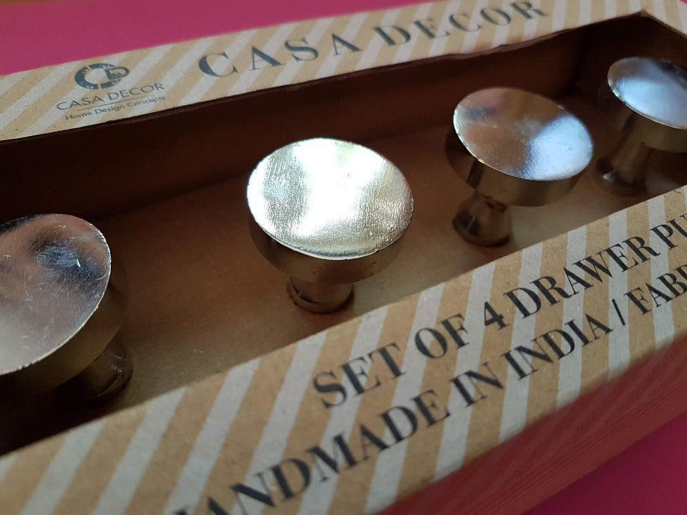 Möbelknöpfe Chrom 4-er Set, Casa Decor - Lioness Vintage