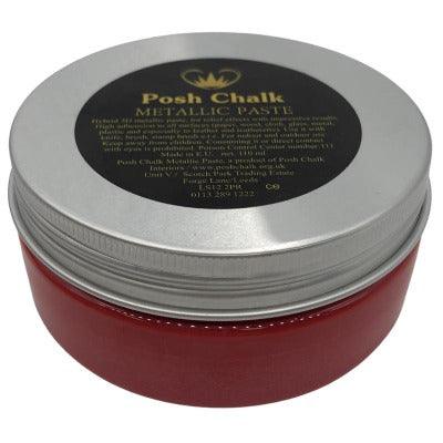 Rot Posh Chalk Smooth Metallic Paste red cadium - Lioness Vintage - DIY shop & handbemalte Möbel