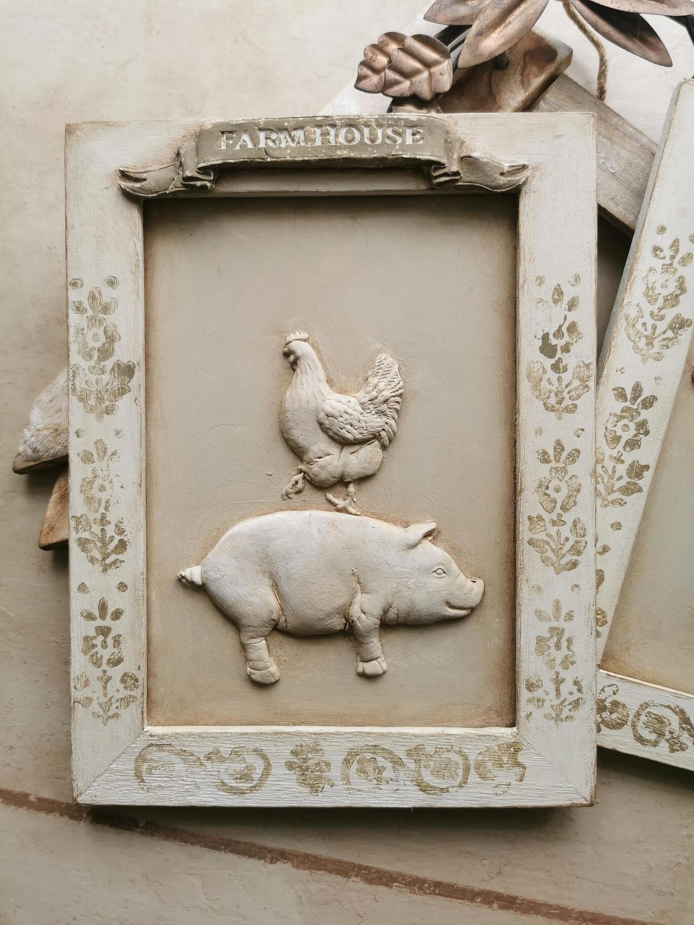 Prima ReDesign Mould - Farm Animals - Lioness Vintage