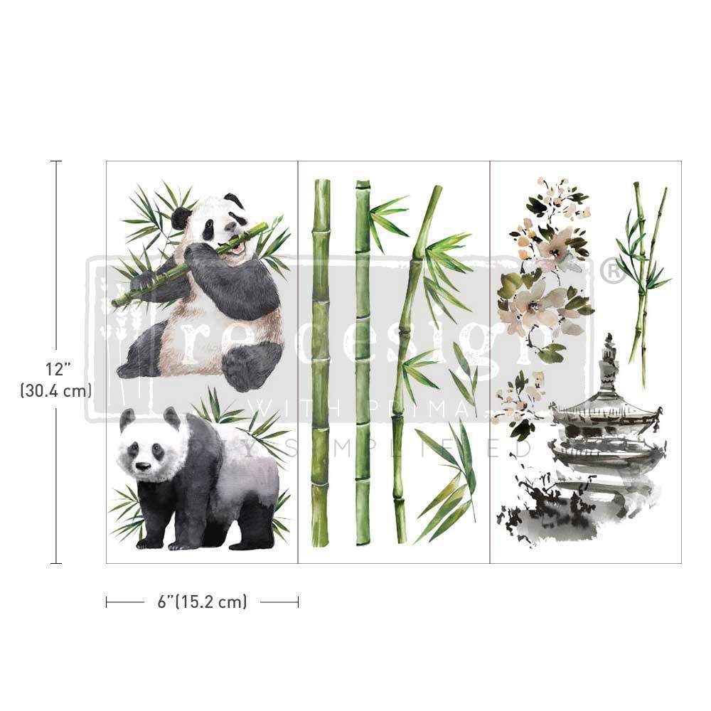 Redesign Transfer | Panda Sweet - Pandabär - Lioness Vintage