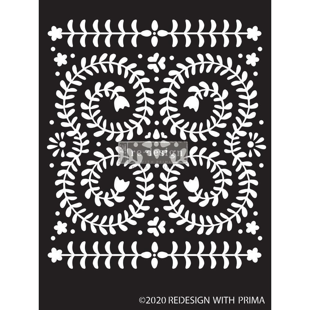 Schablonen | Redesign Stencil - Elegant Vine - Lioness Vintage