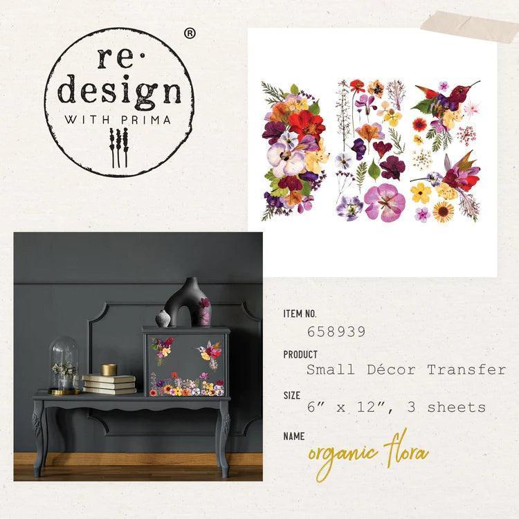 Transferfolien | Redesign Transfer - Organic Flora - Lioness Vintage