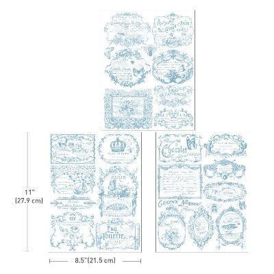 Vintage Labels I | Redesign | Middy Transfers - Lioness Vintage