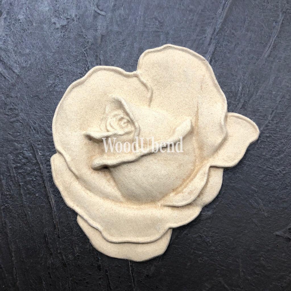 woodUbend WUB0326, Paar Rosenblüte, Classic Roses Medium - Lioness Vintage