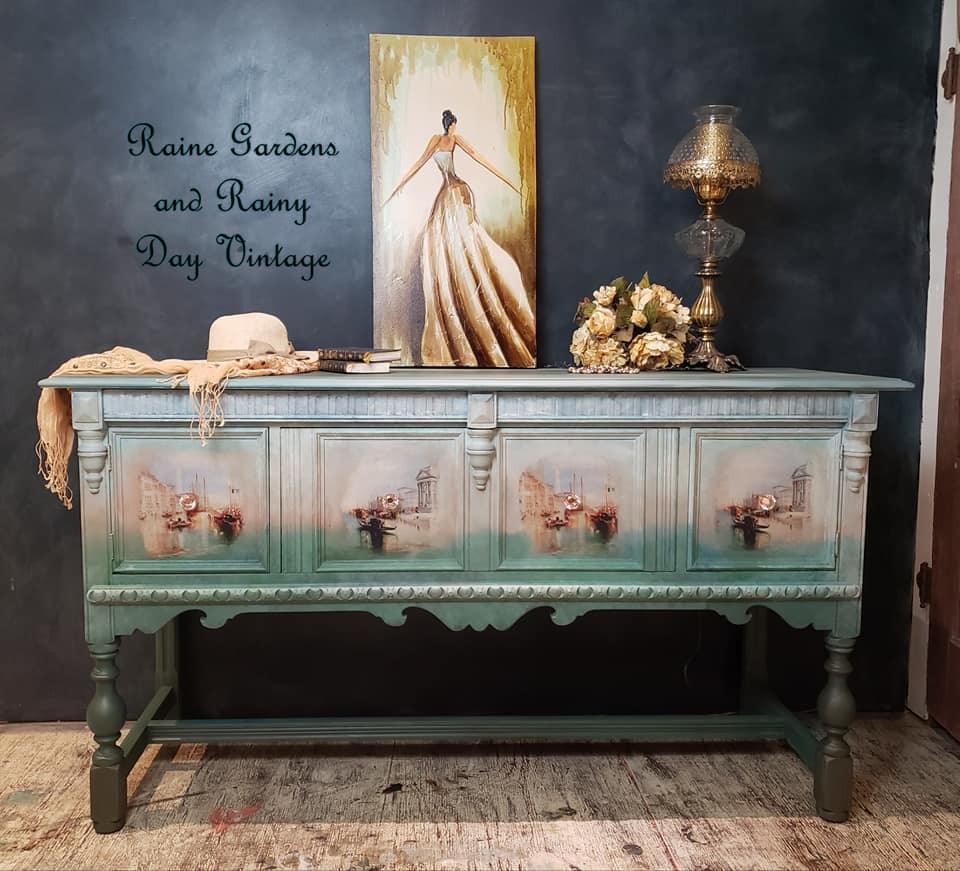 Reispapier-rice-paper-posh-chalk-dixie-belle-lioness-vintage