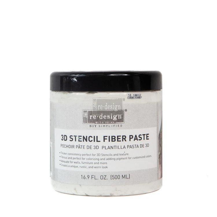 3D Stencil Fiber Paste - Schablonierpaste | Redesign with Prima - Lioness Vintage