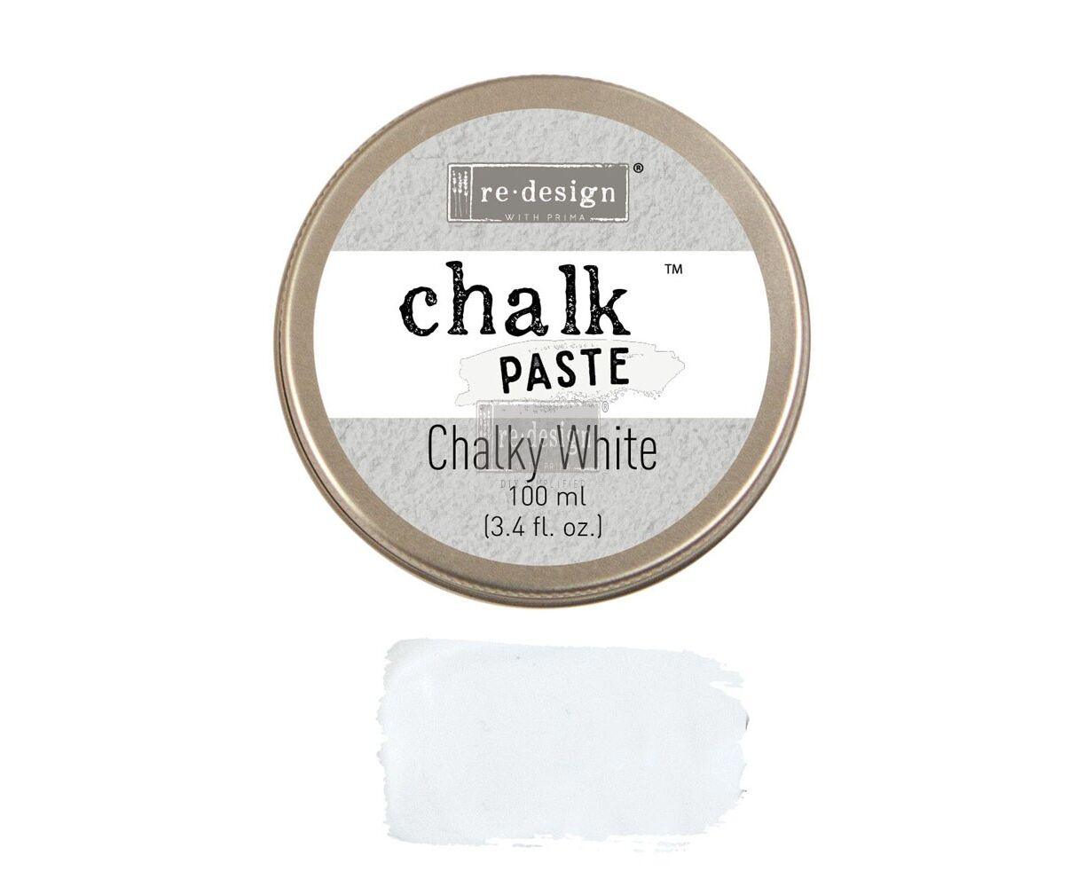 Chalk Paste White - Kreide Schablonierpaste Weiß | ReDesign