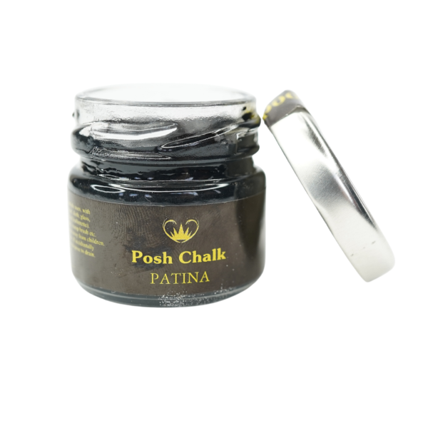 Posh Chalk Gilding Wax "black". 