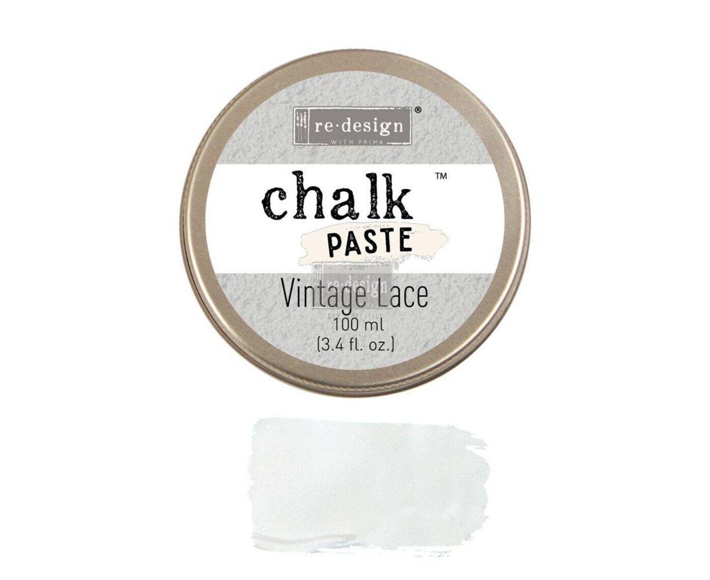 Chalk Paste | Vintage Lace - Kreide Schablonierpaste | ReDesign