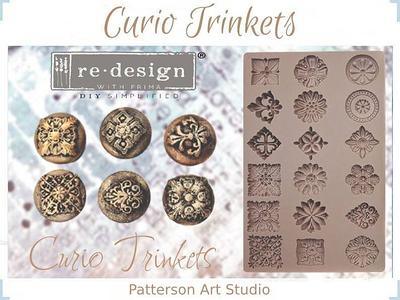Curio Trinkets | Redesign Knopf Silikonformen - Lioness Vintage