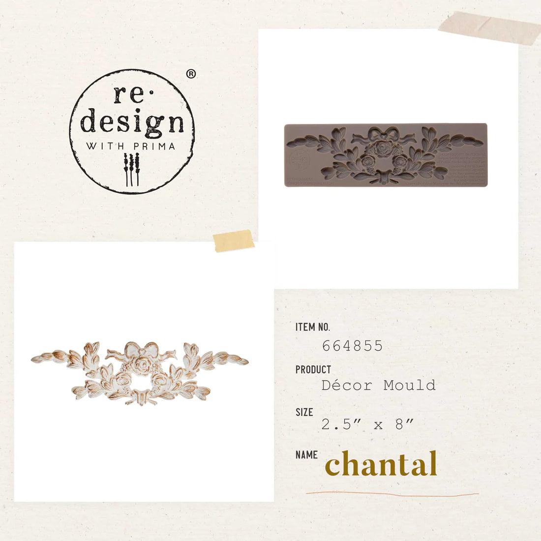 Chantal | Silikonformen | Redesign | Decor Mould - Lioness Vintage