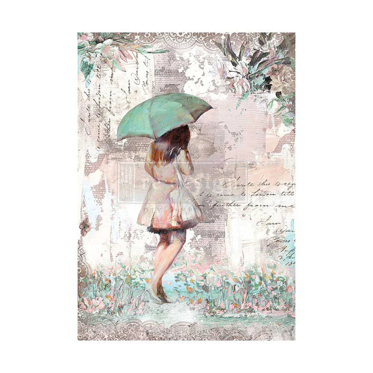 Rainy Afternoon | ReDesign Decoupage Fiber Paper | DIN A1