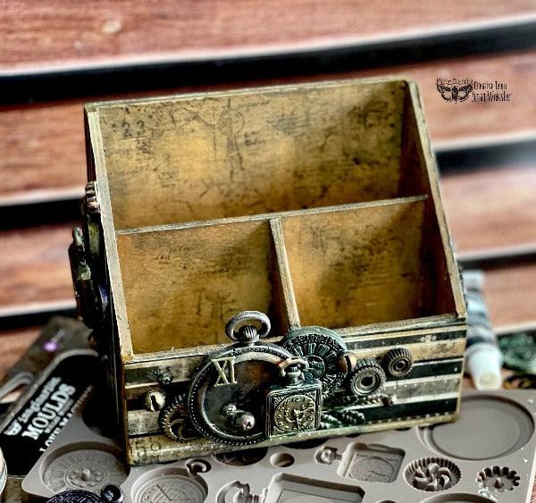 Pocket Watches | Taschenuhren | ReDesign Silikonform - Lioness Vintage