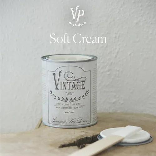Soft Cream - zarter Weißton | Vintage Paint | Kreidefarbe - Lioness Vintage