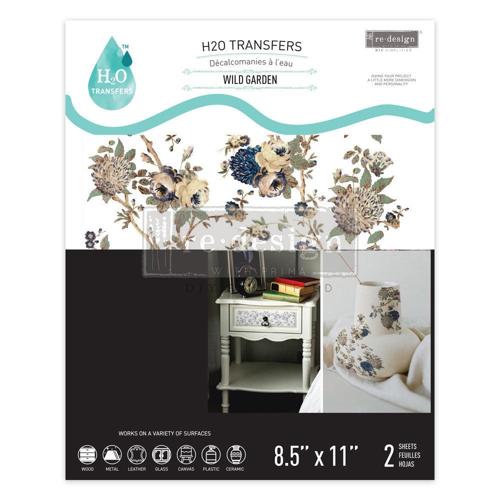 Wild Garden - Transferfolien H2O Wasserschiebefolie | Redesign