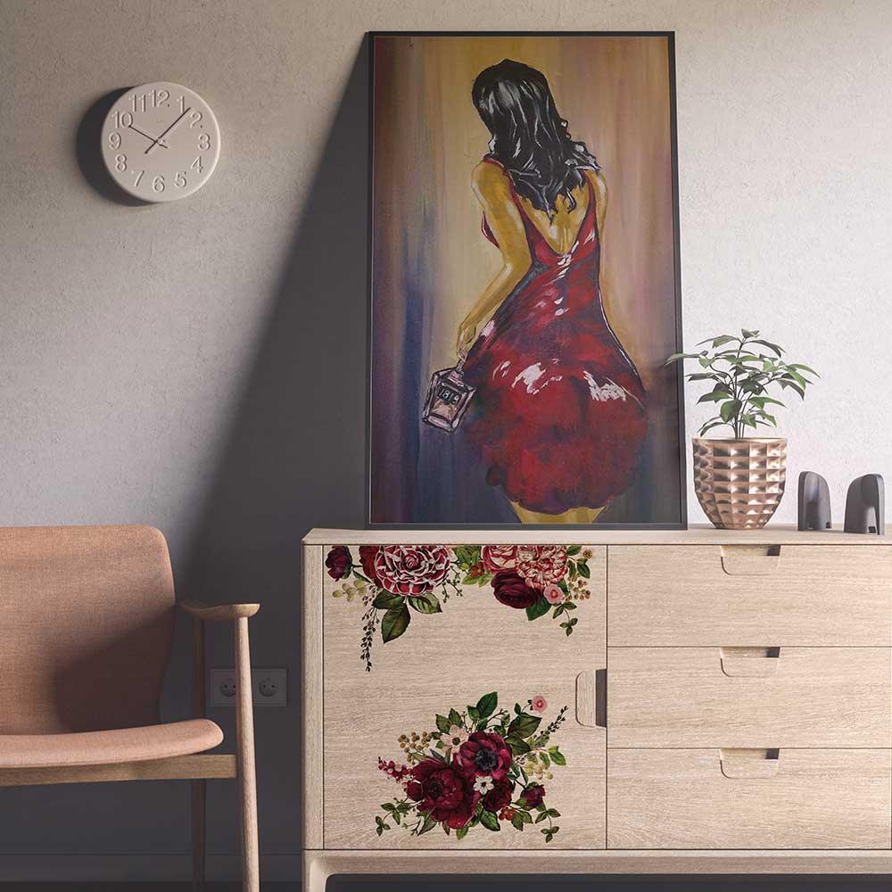 Burgundy Love | Redesign | Middy Transfers - Lioness Vintage