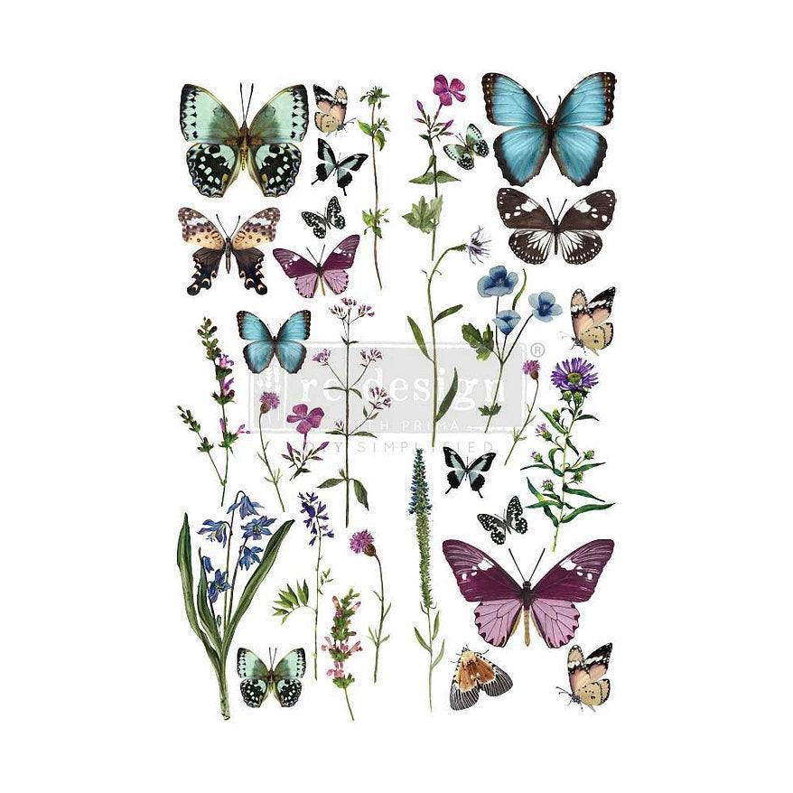 Butterfly Oasis | ReDesign Transfer | Schmetterlinge - Lioness Vintage