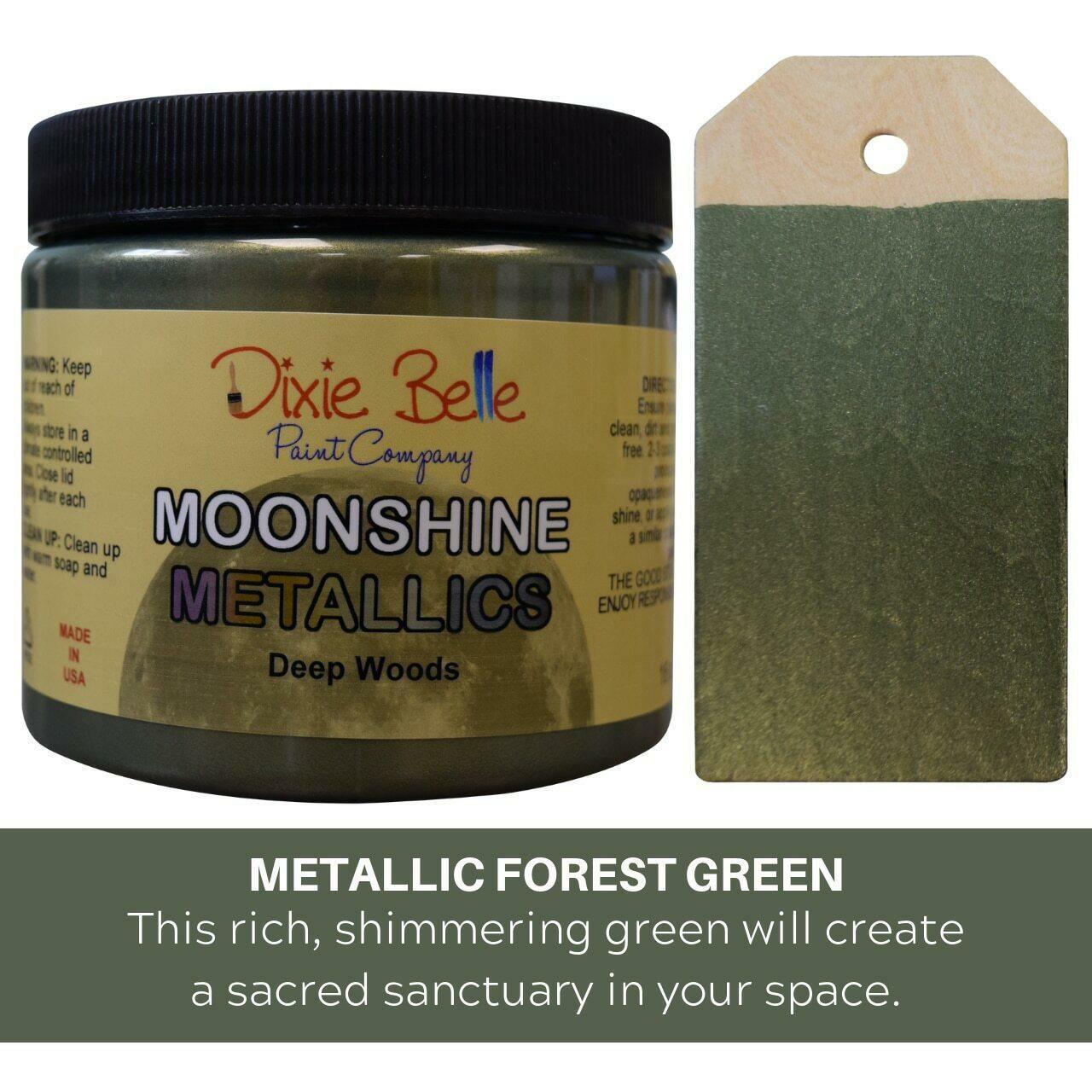 Moonshine Metallic | Deep Woods | Dark green